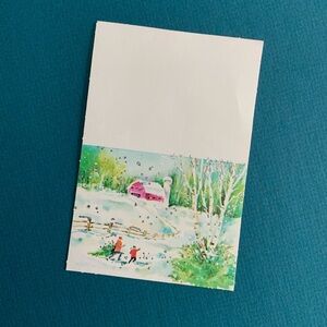 Unused Vintage Mini Card/Tag